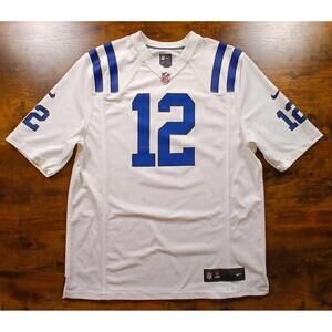 Nike Andrew Luck Indianapolis Colts Game Jersey White‎ Mens Large